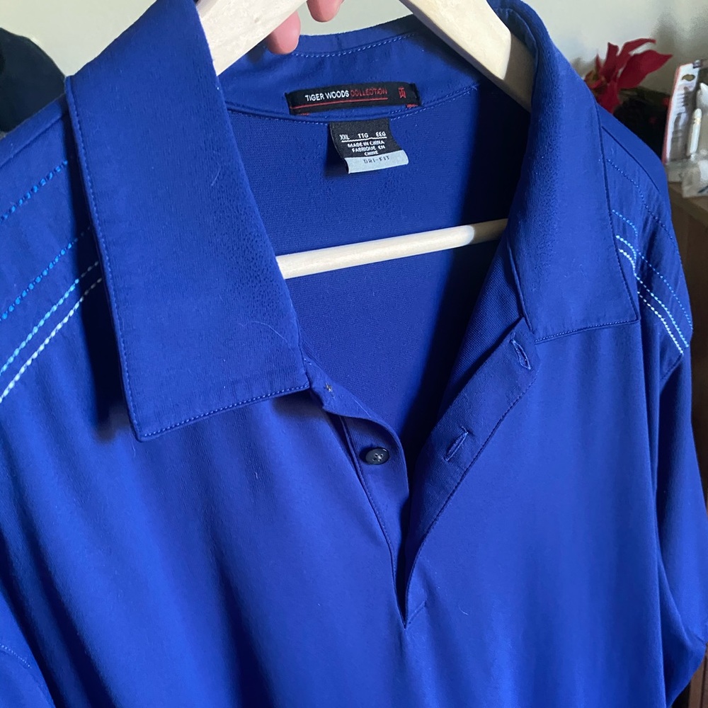 TIGER WOODS golf polo shirt
